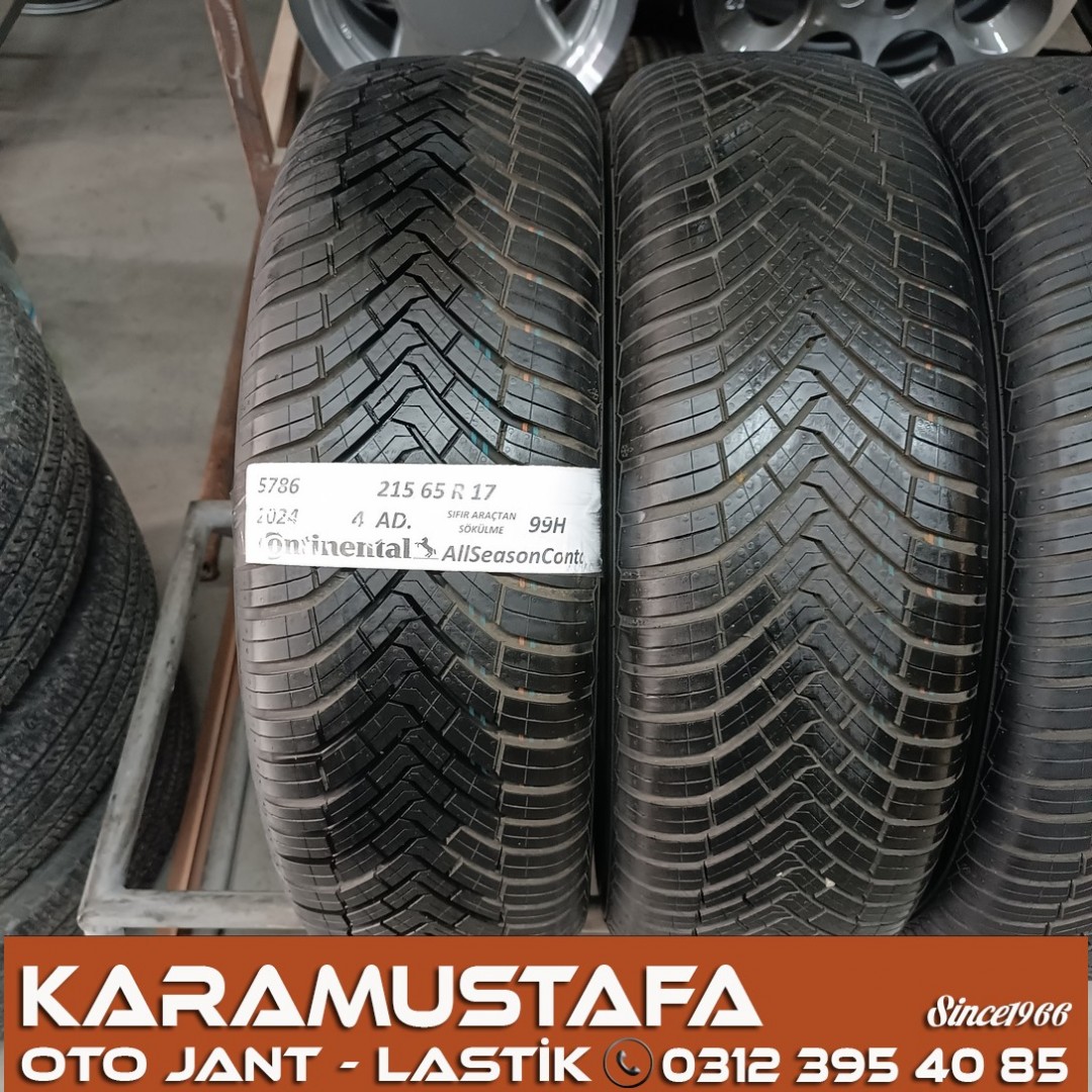 215 65 R 17 CONTINENTAL ALLSEASON CONTACT 99V FT-