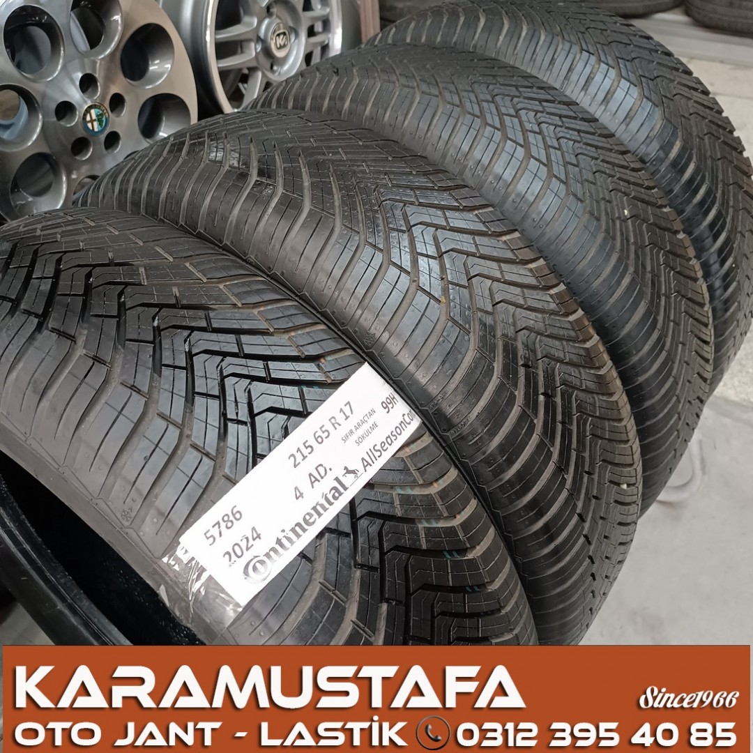 215 65 R 17 CONTINENTAL ALLSEASON CONTACT 99V FT-