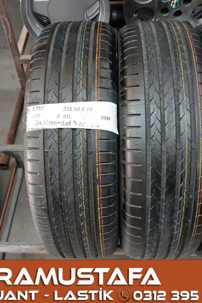 215 60 R 18 CONTINENTAL ECOCONTACT6 Q 99V FT-