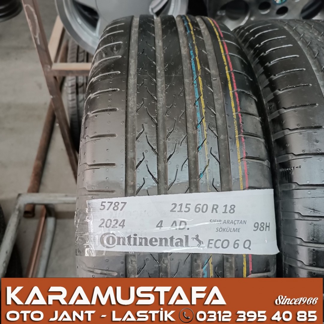 215 60 R 18 CONTINENTAL ECOCONTACT6 Q 99V FT-