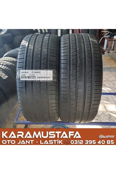 275 45 R 21 PIRELLI SCORPION VERDE  * 2016 * 2 ADET * CKL3683 **