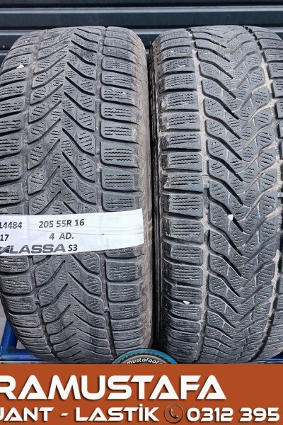205 55 R 16 LASSA SNOWAYS3 91H * 2017 * 4 ADET * CKL4484