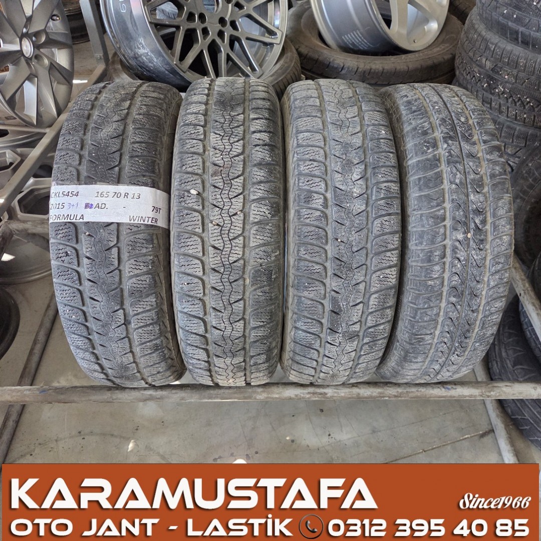 165 70 R 13 FORMULA WINTER 79T * 2015 * 2 ADET * CKL3615