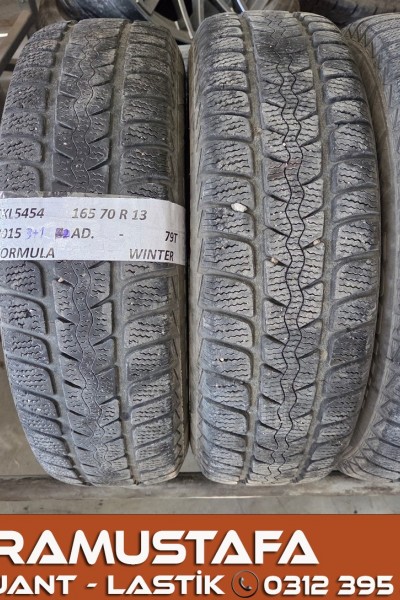 165 70 R 13 FORMULA WINTER 79T * 2015 * 2 ADET * CKL5454