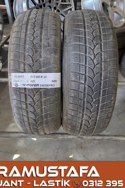205 60 R 16 KORMORAN SNOWPRO 92H * 2016 * 2 ADET * CKL5455