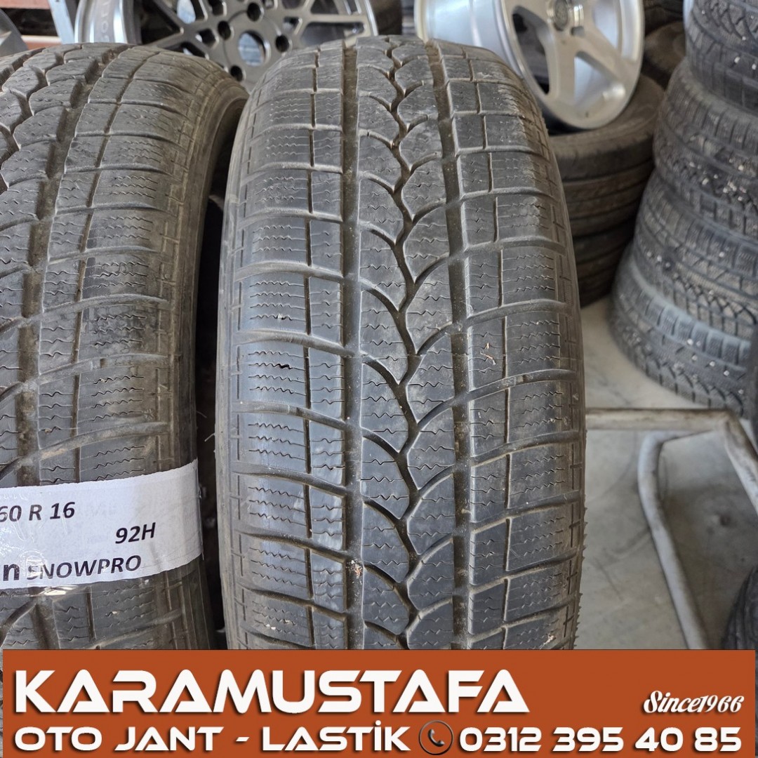 205 60 R 16 KORMORAN SNOWPRO 92H * 2016 * 2 ADET * CKL5455