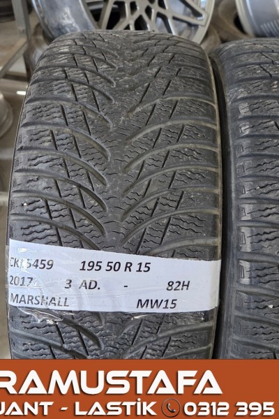 195 50 R 15 MARSHALL MW15 82H * 2017 * 3 ADET * CKL5459