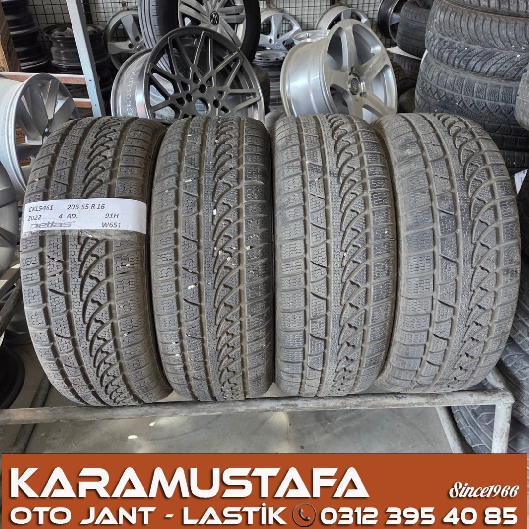 205 55 R 16 PETLAS W651 91H * 35/22 * 4 ADET * CKL5461