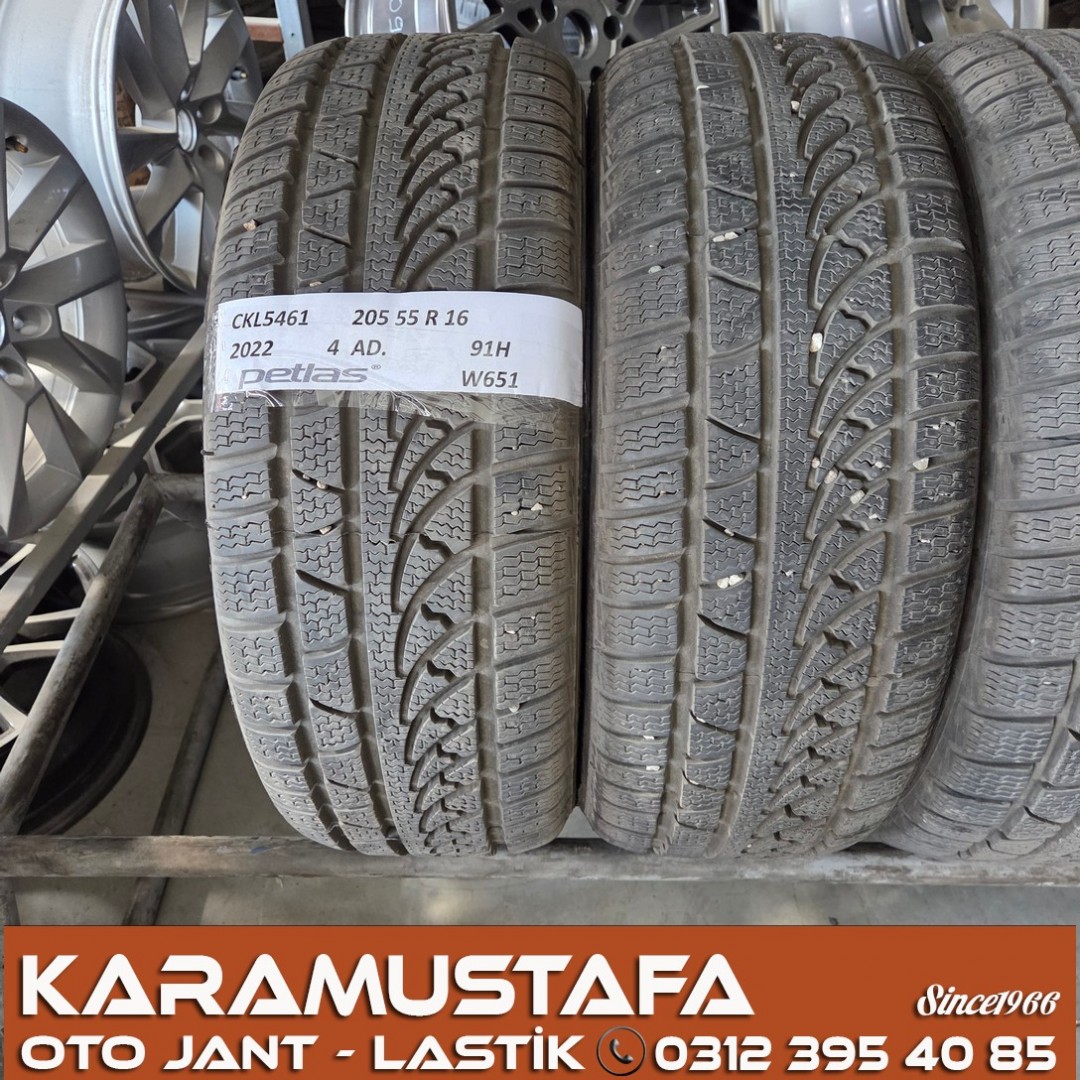 205 55 R 16 PETLAS W651 91H * 35/22 * 4 ADET * CKL5461
