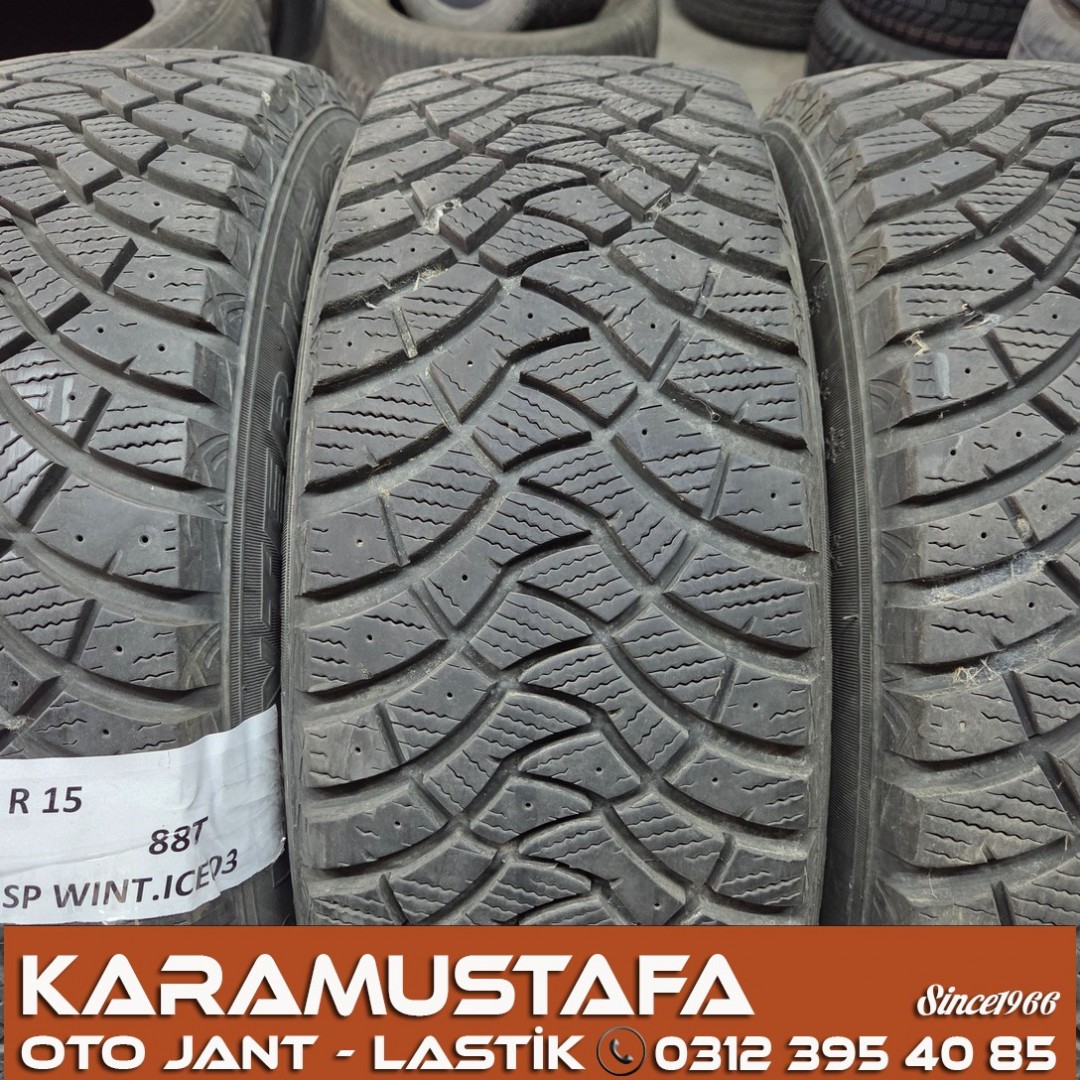 185 60 R 15 DUNLOP WINTERICE03 88T * 40/19 * 4 ADET * CKL5462