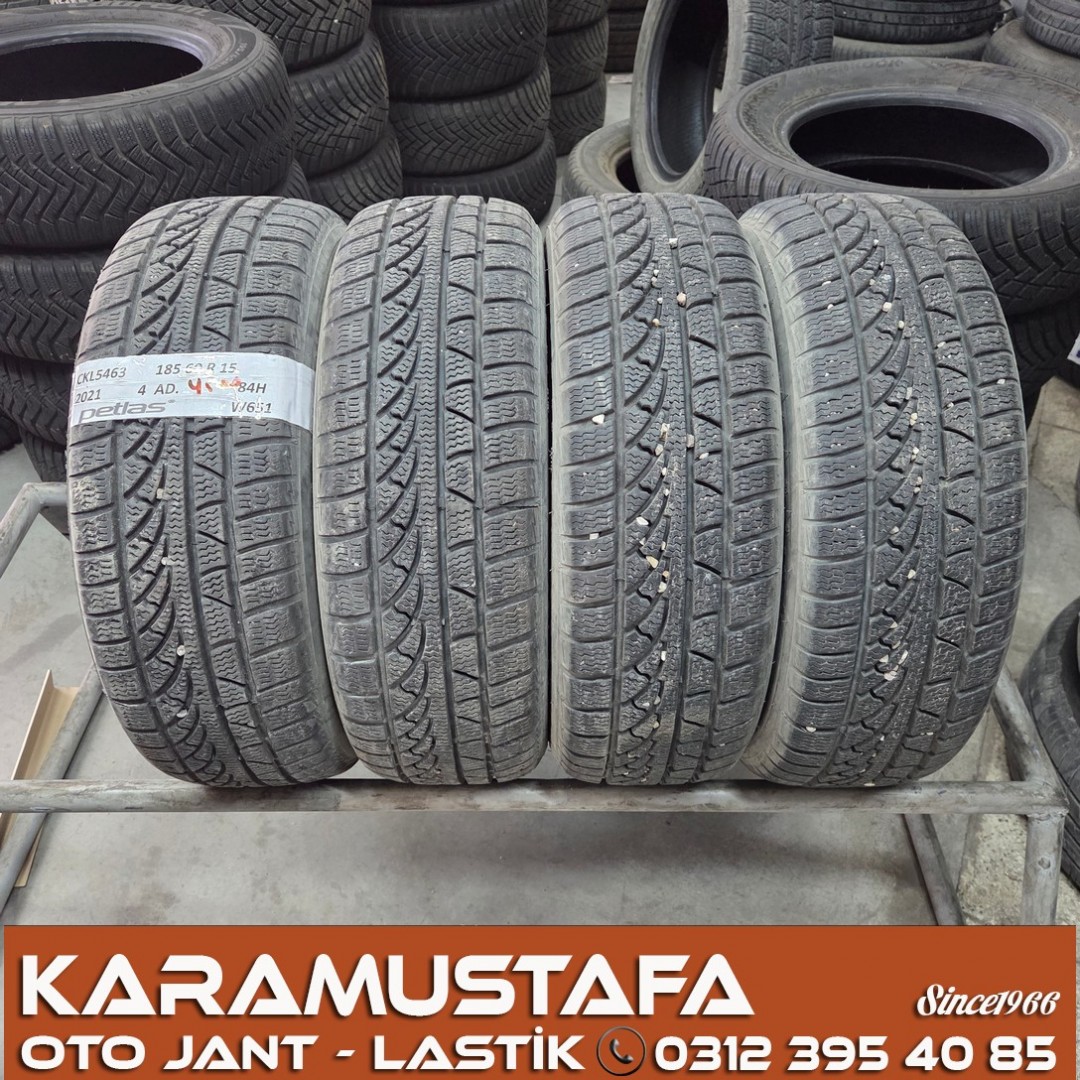 185 60 R 15 PETLAS W651 84H * 30/21 * 4 ADET * CKL5463