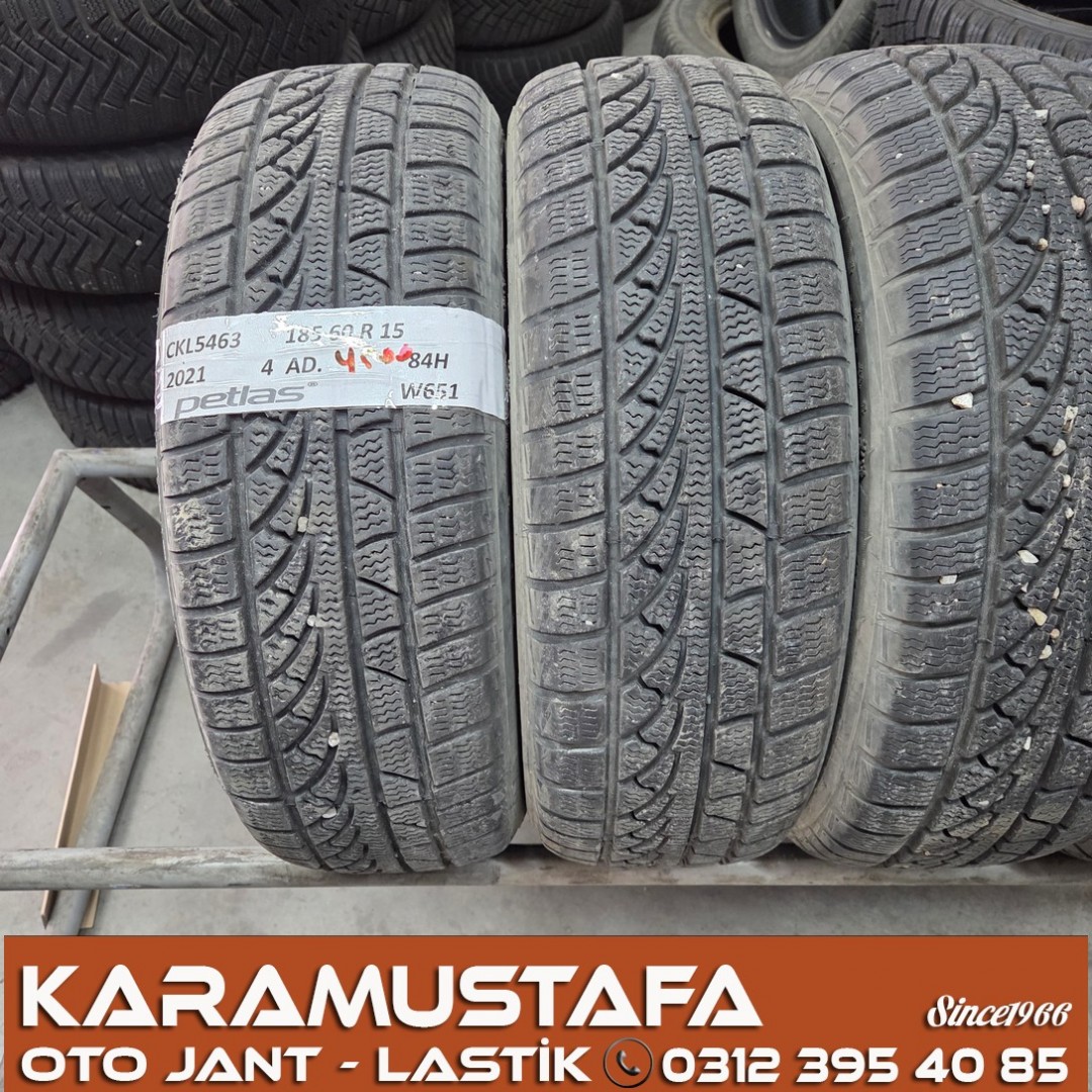 185 60 R 15 PETLAS W651 84H * 30/21 * 4 ADET * CKL5463