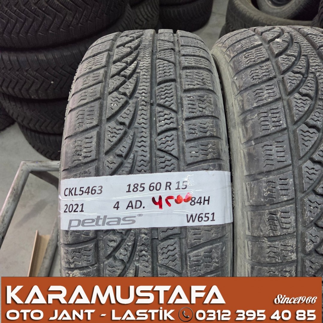185 60 R 15 PETLAS W651 84H * 30/21 * 4 ADET * CKL5463