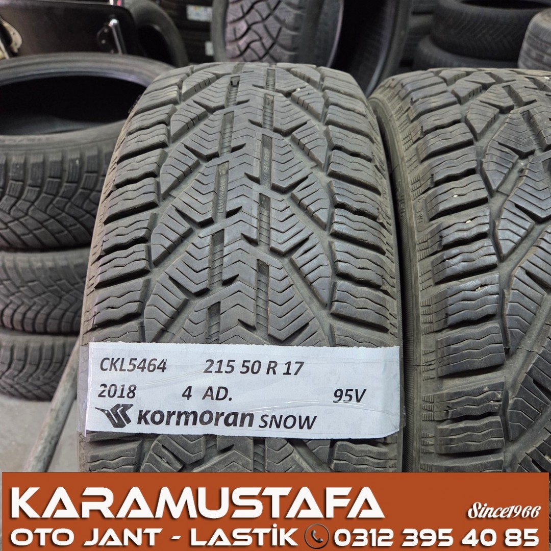 215 50 R 17 KORMORAN SNOW 95V * 33/18 * 4 ADET * CKL5464