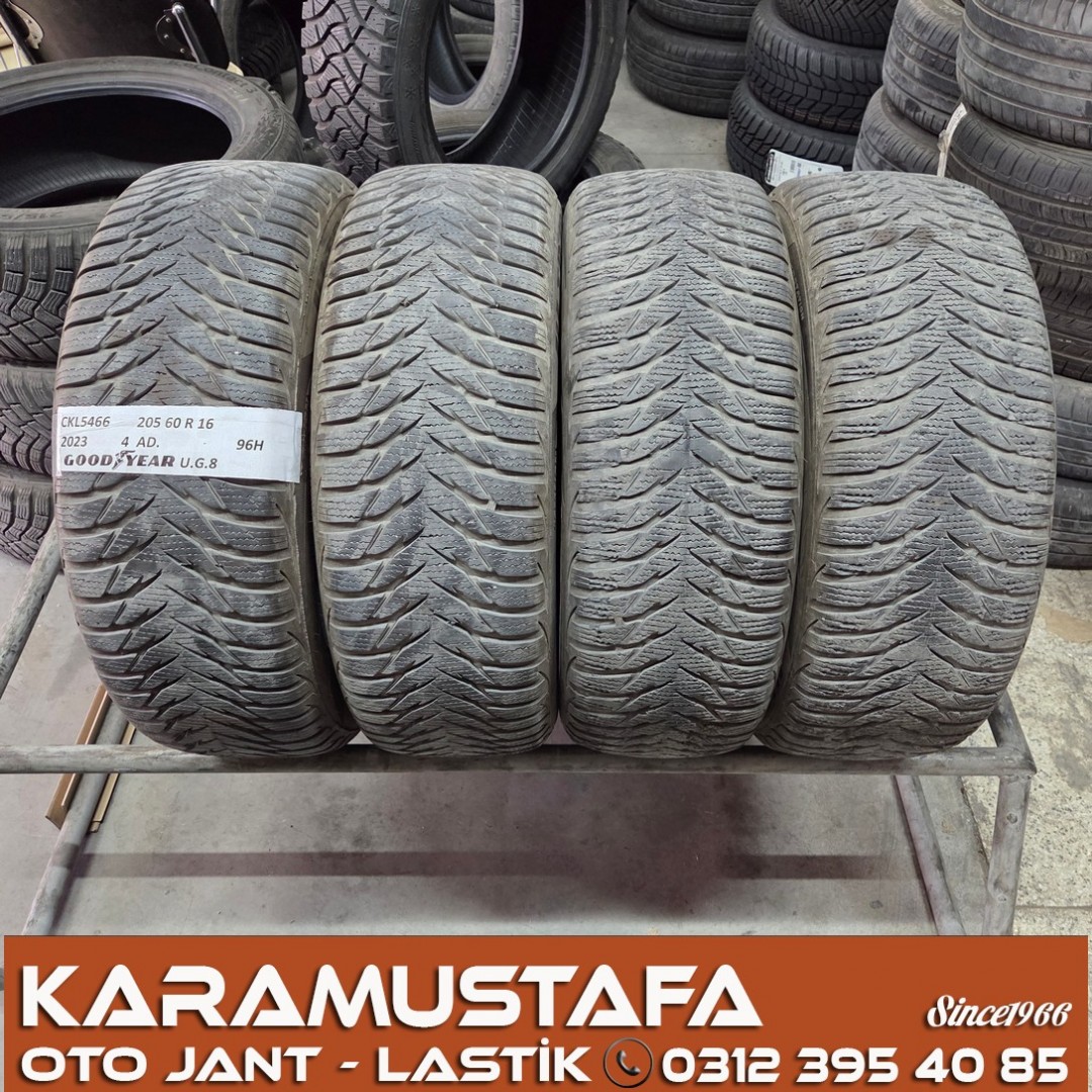 205 60 R 16 GOODYEAR UG8 96H * 33/23 * 4 ADET * CKL5466