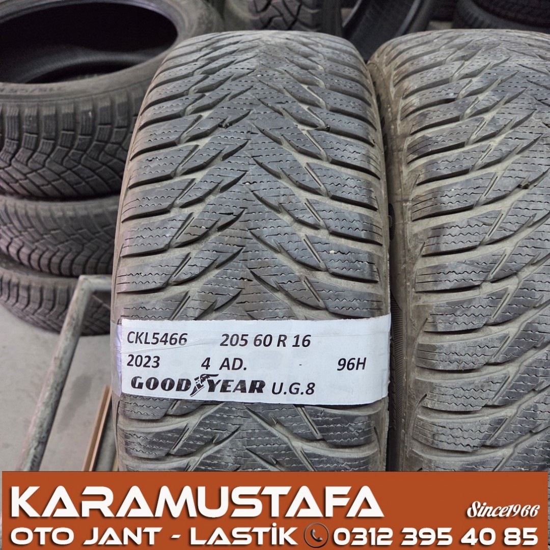 205 60 R 16 GOODYEAR UG8 96H * 33/23 * 4 ADET * CKL5466