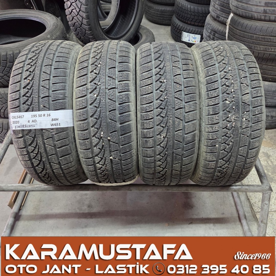 195 50 R 16 PETLAS W651 84H * 44/20 * 4 ADET * CKL5467