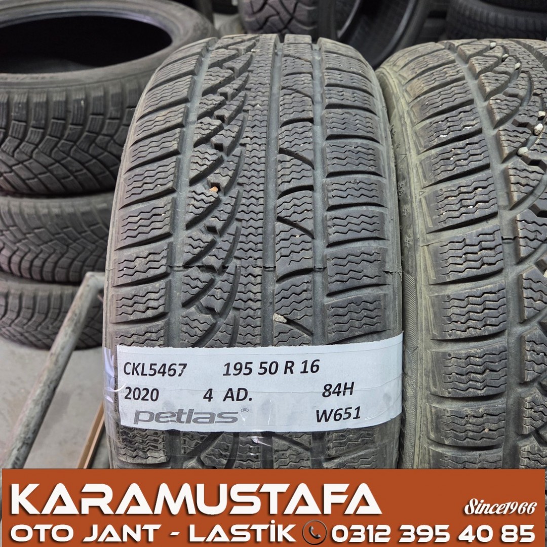 195 50 R 16 PETLAS W651 84H * 44/20 * 4 ADET * CKL5467