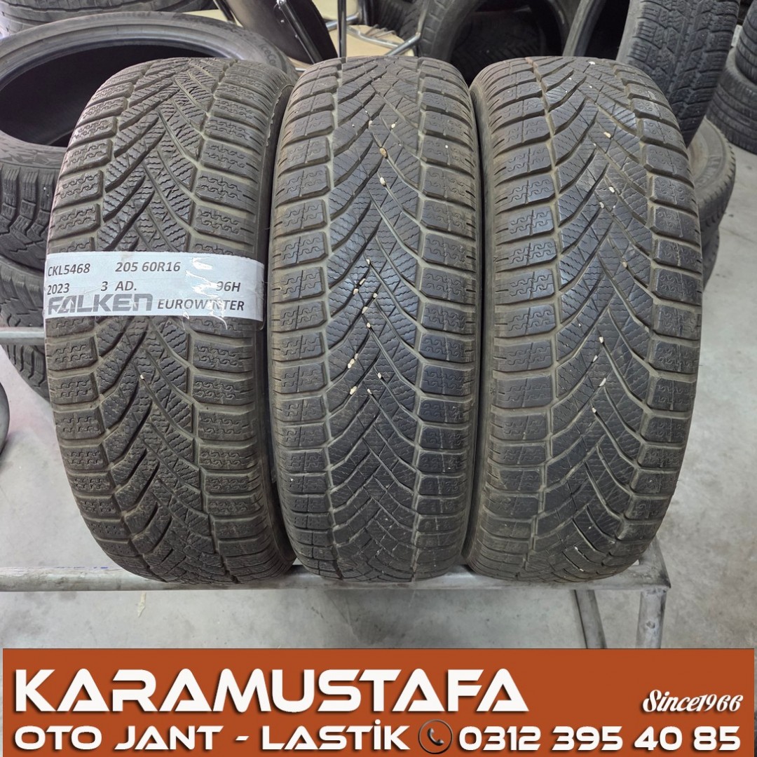 205 60 R 16 FALKEN EUROWINTER 96H * 41/23 * 4 ADET * CKL5468