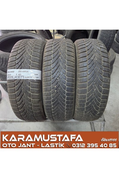 205 60 R 16 FALKEN EUROWINTER 96H * 41/23 * 4 ADET * CKL5468
