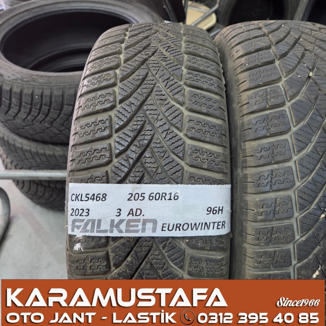 205 60 R 16 FALKEN EUROWINTER 96H * 41/23 * 4 ADET * CKL5468