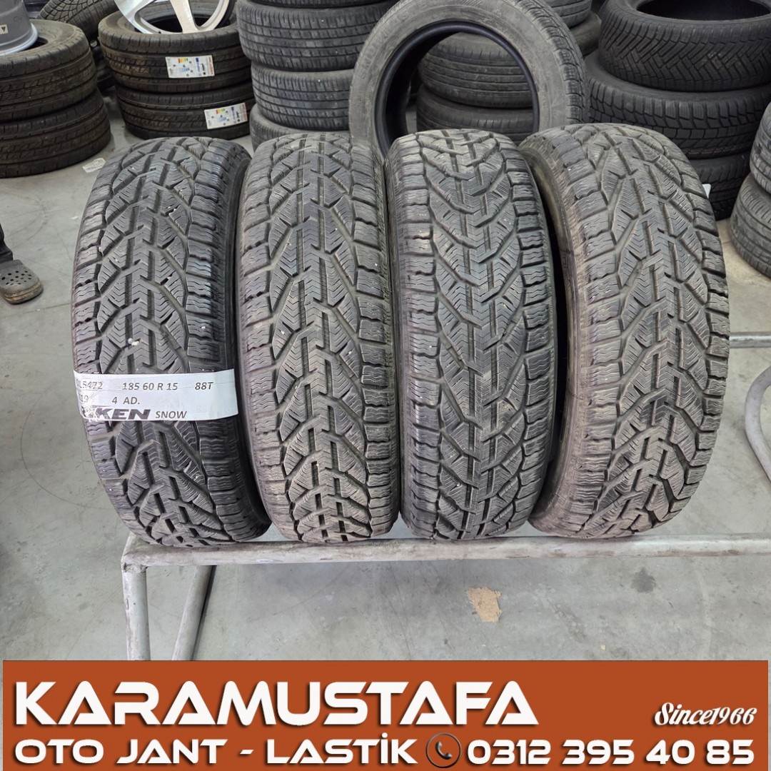 185 60 R 15 RIKEN SNOW 88T * 42/19 * 4 ADET * CKL5472