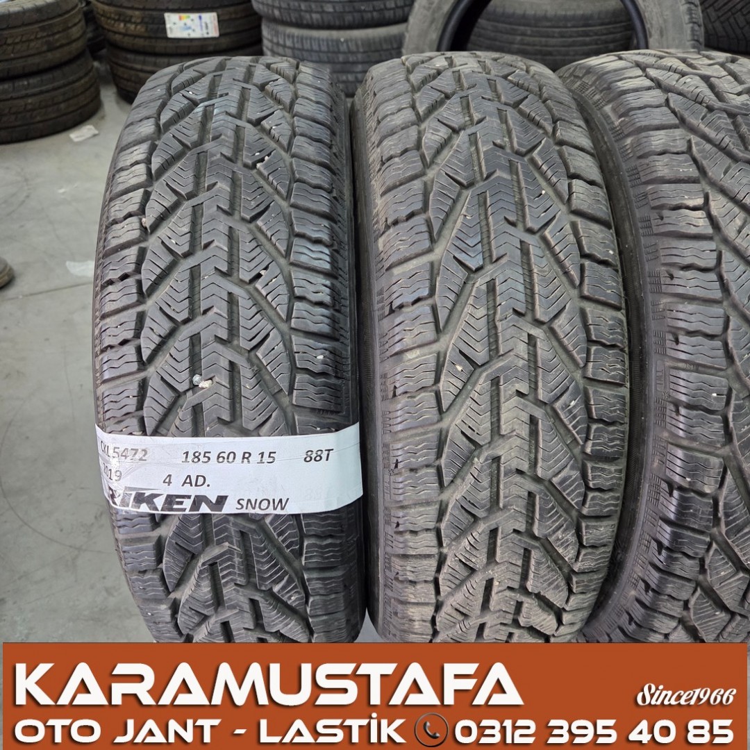 185 60 R 15 RIKEN SNOW 88T * 42/19 * 4 ADET * CKL5472
