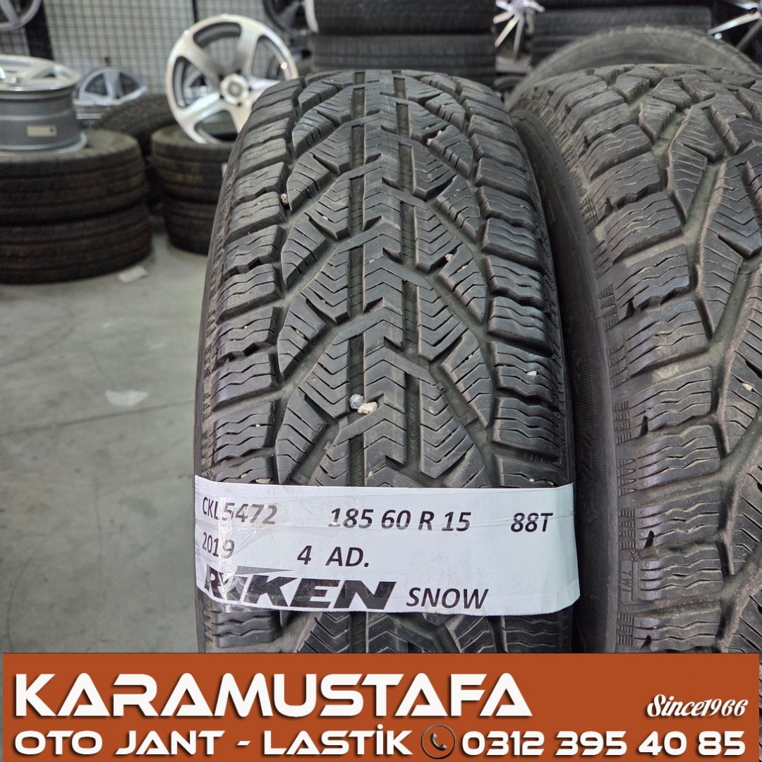 185 60 R 15 RIKEN SNOW 88T * 42/19 * 4 ADET * CKL5472