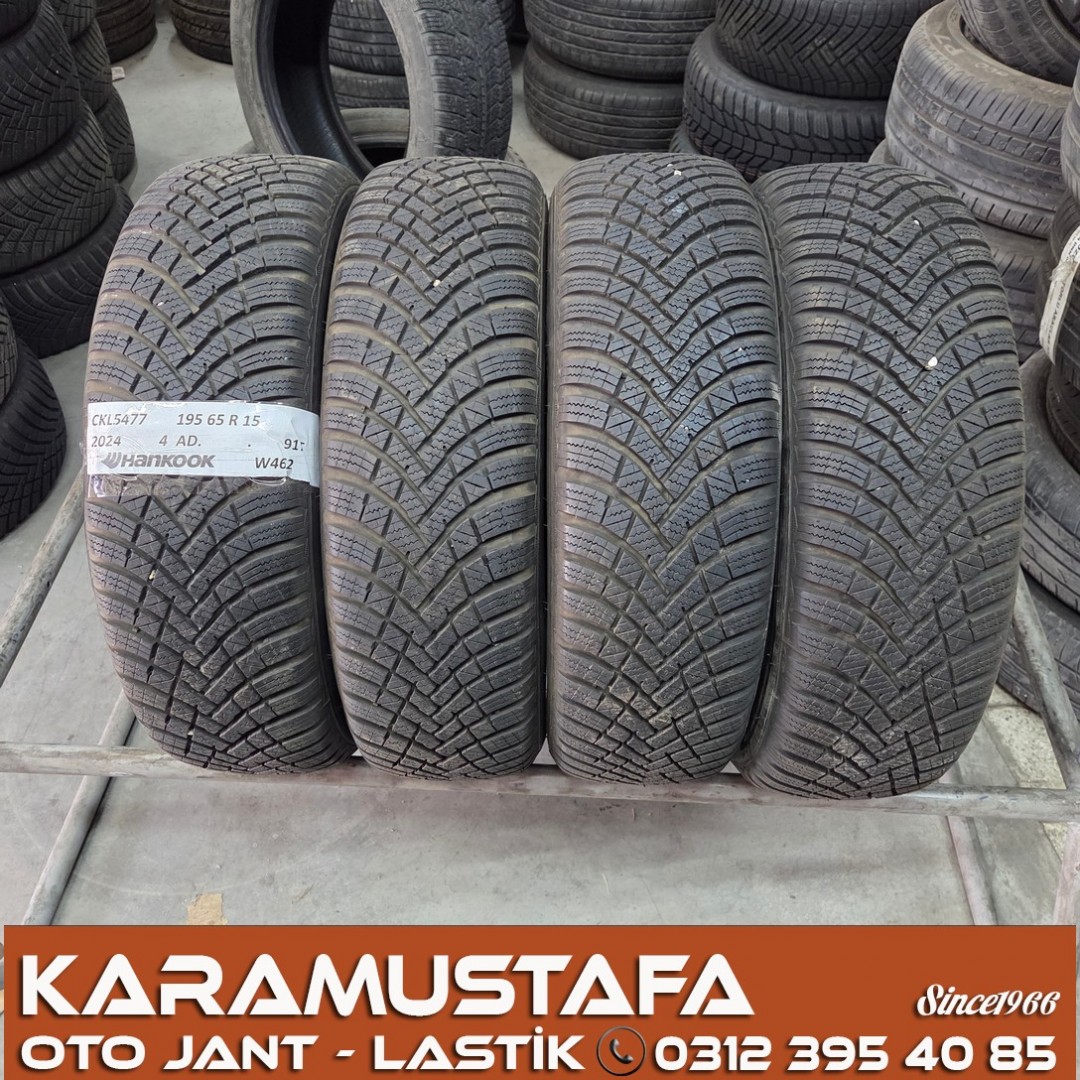 195 65 R 15 HANKOOK K462 91T * 26/24 * 4 ADET * CKL5477