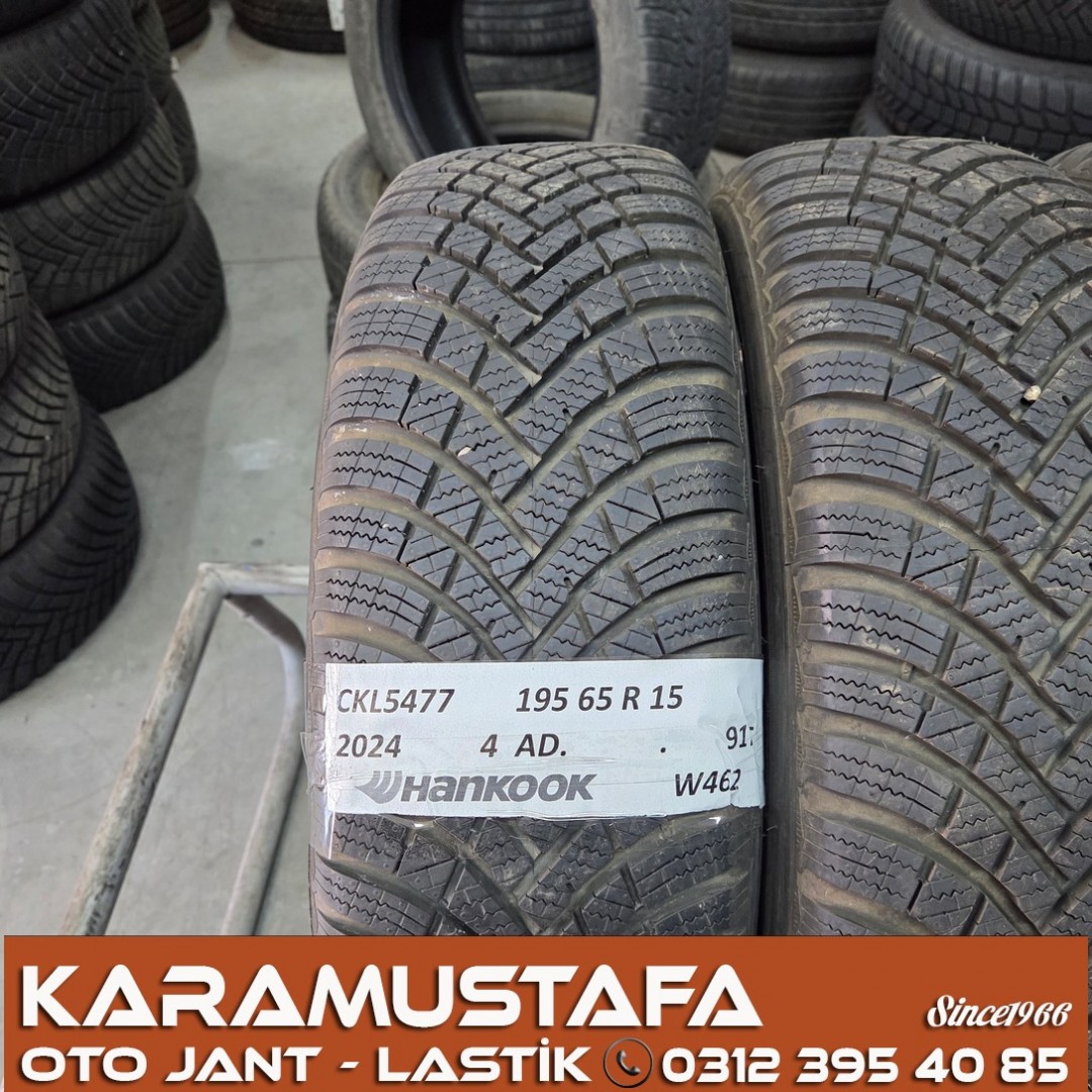 195 65 R 15 HANKOOK K462 91T * 26/24 * 4 ADET * CKL5477