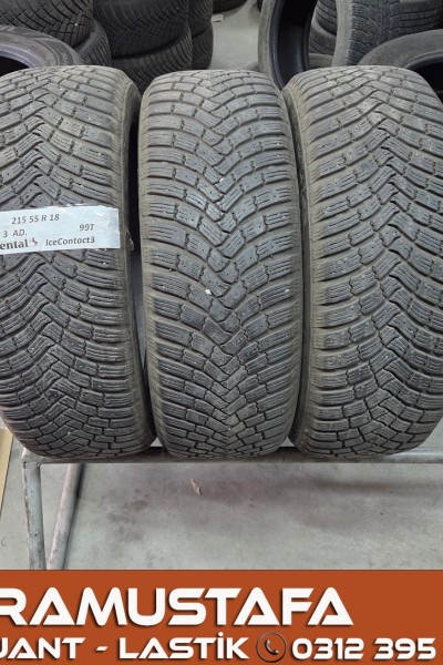 255 40 R 19 CONTINENTAL ICECONTACT3 100T * 49/19 * 4 ADET * CKL5480