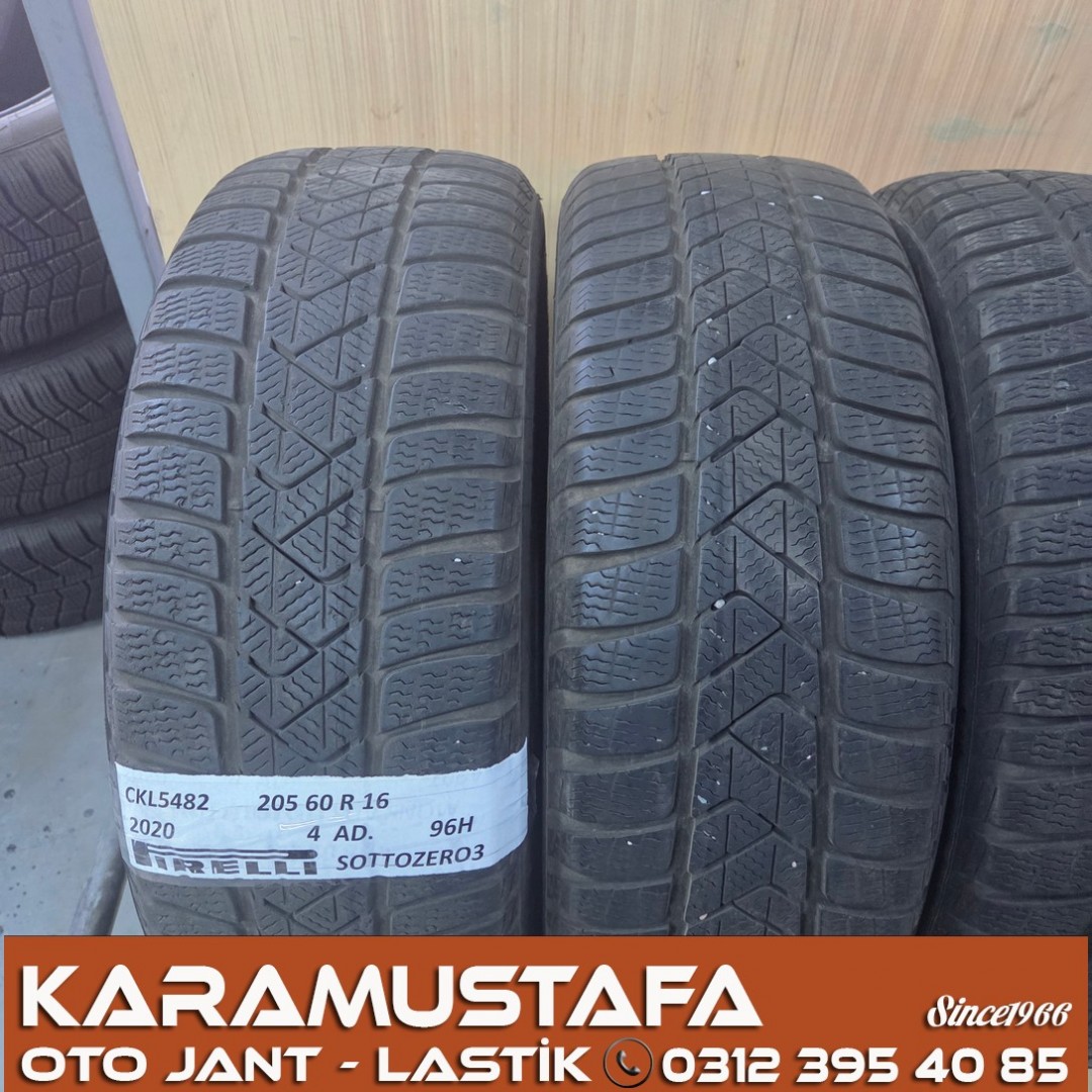 205 60 R 16 PIRELLI SOTTOZERO3 96H * 39/20 * 4 ADET * CKL5482
