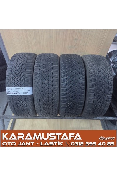 205 55 R 16 CONTINENTAL TS850 91T * 33/14 * 4 ADET * CKL5483