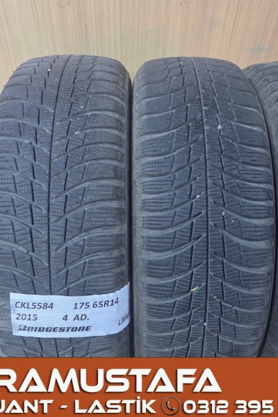 175 65 R 14 BRIDGESTONE LM001 82T * 2015 * 4 ADET * CKL5584 