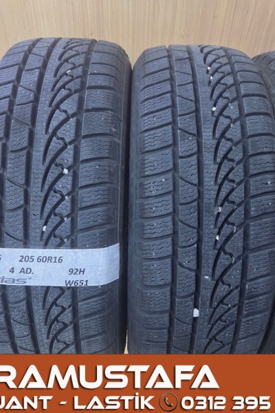 205 60 R 16 PETLAS W651 92H * 2017 * 4 ADET * CKL5586 ** 