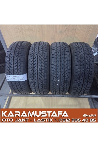 185 55 R 15 SAVA ESKIMO S3 82T * 2016 * 4 ADET * CKL5589 ** 