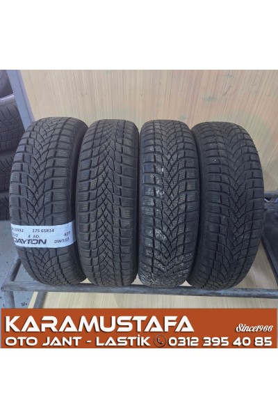 175 65 R 14 DAYTON DW510 82T * 2022 * 4 ADET * CKL5593 ** 