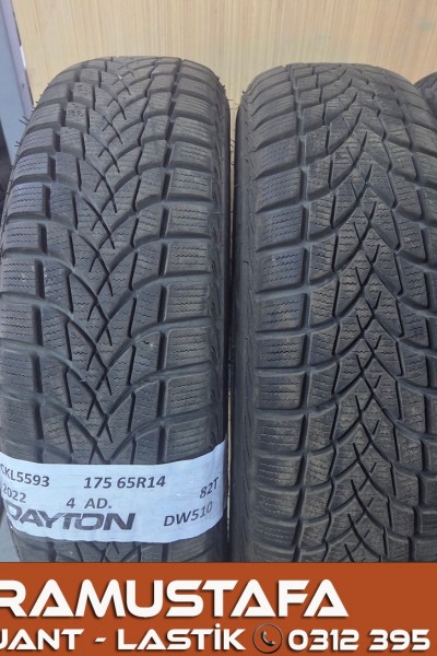 175 65 R 14 DAYTON DW510 82T * 2022 * 4 ADET * CKL5593 ** 