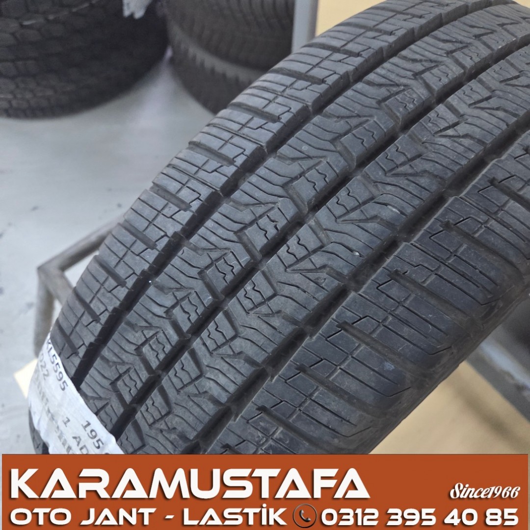 195 60 R 16 CONTINENTAL VC 4 SEASON 97H * 14/22 * 1 ADET * CKL5595 **