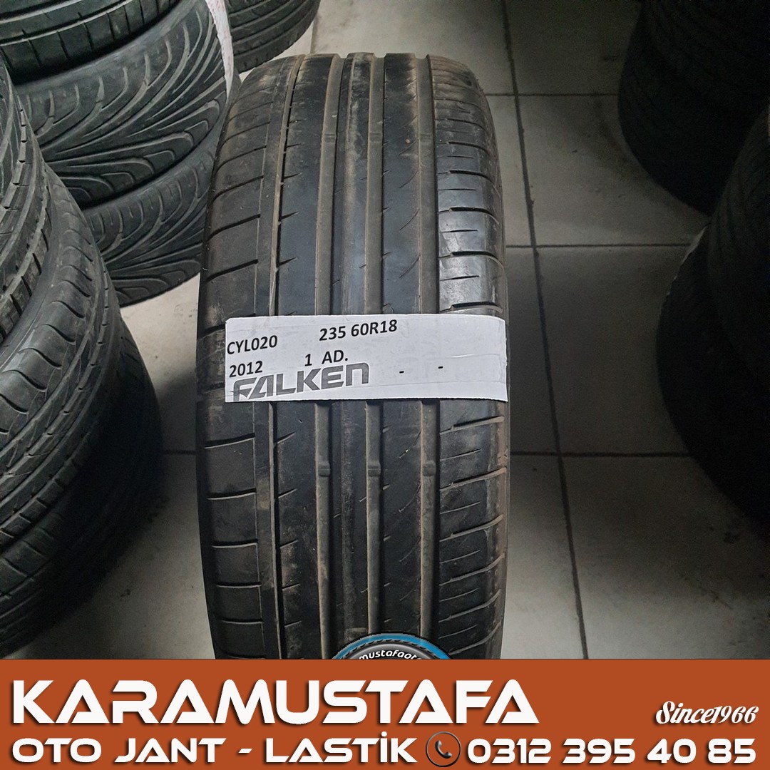 235 60 R 18 FALKEN * 2012 * 1 ADET * CYL020
