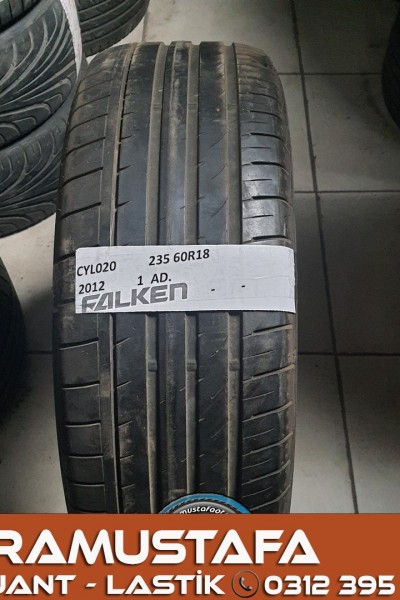235 60 R 18 FALKEN * 2012 * 1 ADET * CYL020