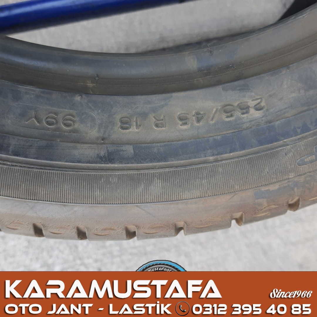 255 45 R 18 MICHELIN PRIMACY HP * 2011 * 2 ADET * CYL024 **