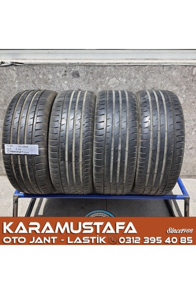 255 55 R 18 CONTINENTAL CSC3 * 2013 * 4 ADET * CYL047 **