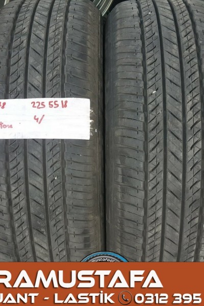 225 55 R 18 BRIDGESTONE * 2014 * 4 ADET * CYL1678 **