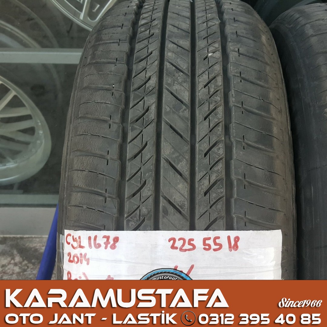 225 55 R 18 BRIDGESTONE * 2014 * 4 ADET * CYL1678 **
