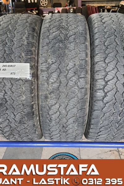 245 65 R 17 GENERAL GRABBER AT23 111H * 2017 * 3 ADET * CYL3719 **