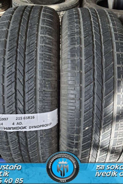 215 65 R 16 HANKOOK DYNOPRI HP * 2014 * 4 ADET * CYL3997 **