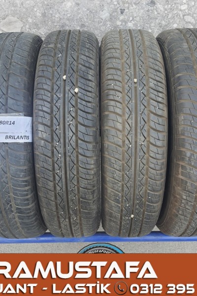 165 80 R 14 BARUM BRILANTIS 85T * 2010 * 4 ADET * CYL4153