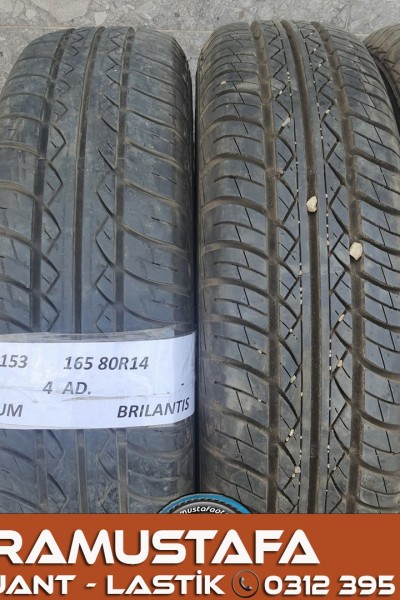 165 80 R 14 BARUM BRILANTIS 85T * 2010 * 4 ADET * CYL4153