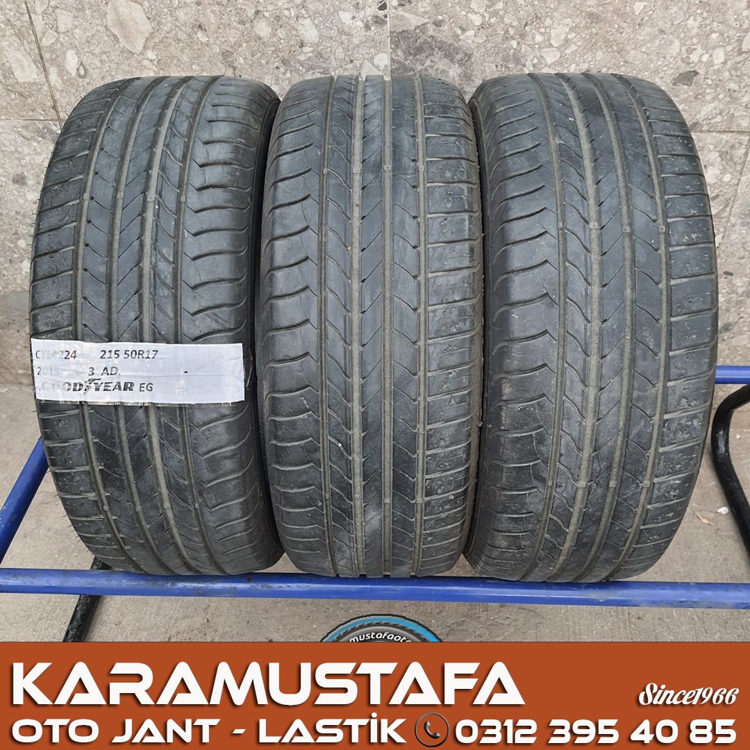 215 50 R 17 GOODYEAR EG 91V * 2 ADET * CYL4224 **